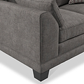 Jules Charcoal 3 Seater Sofa