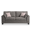 Jules Charcoal 3 Seater couch