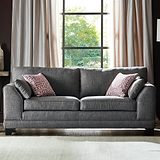 Jules Charcoal 3 Seater Sofa for living room