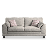Jules Mist Grey 3 Seater couch