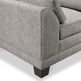 Jules Mist Grey Armchair
