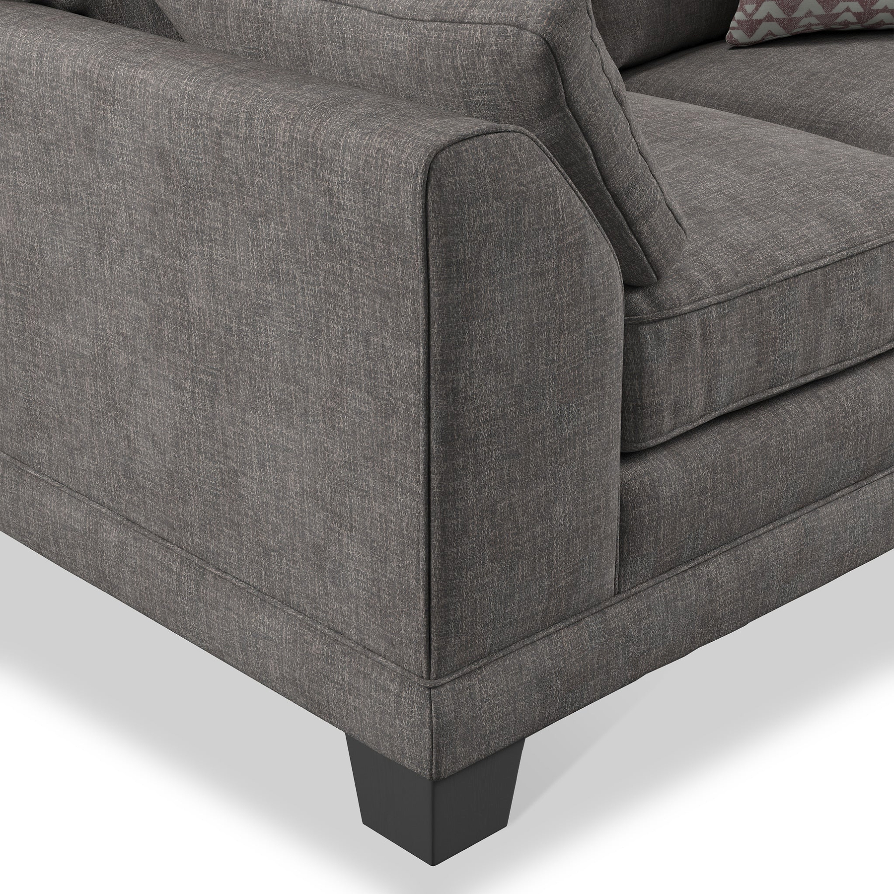 Jules Charcoal Left Hand Corner Sofa