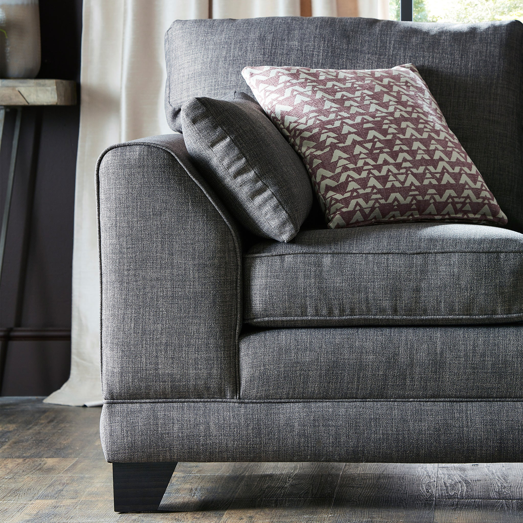 Jules Charcoal Right Hand Corner Sofa