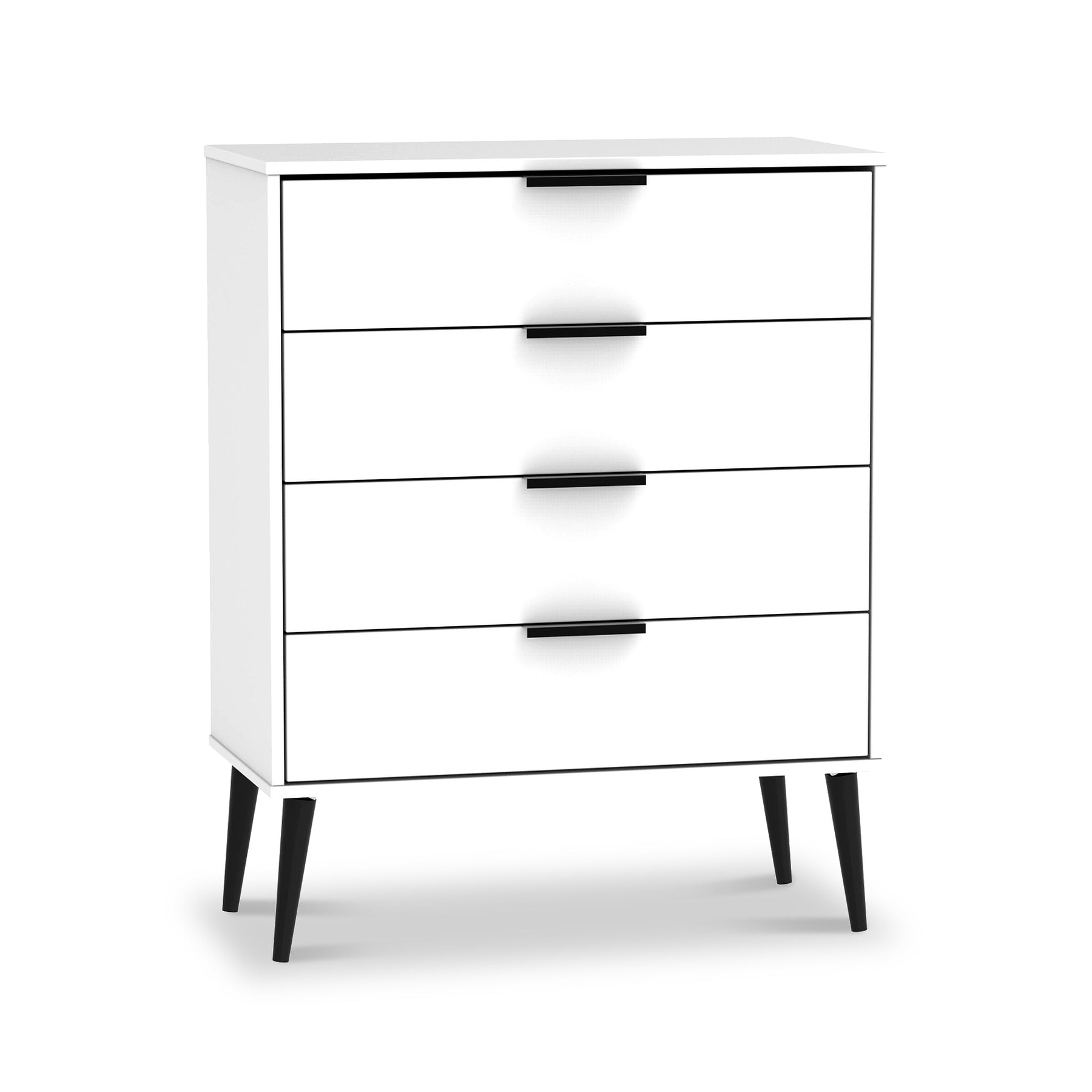 Asher White 4 Drawer Storage Chest from Roseland Furniture