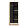 Asher Light Open Shelf Storage Unit from Roseland Furniture