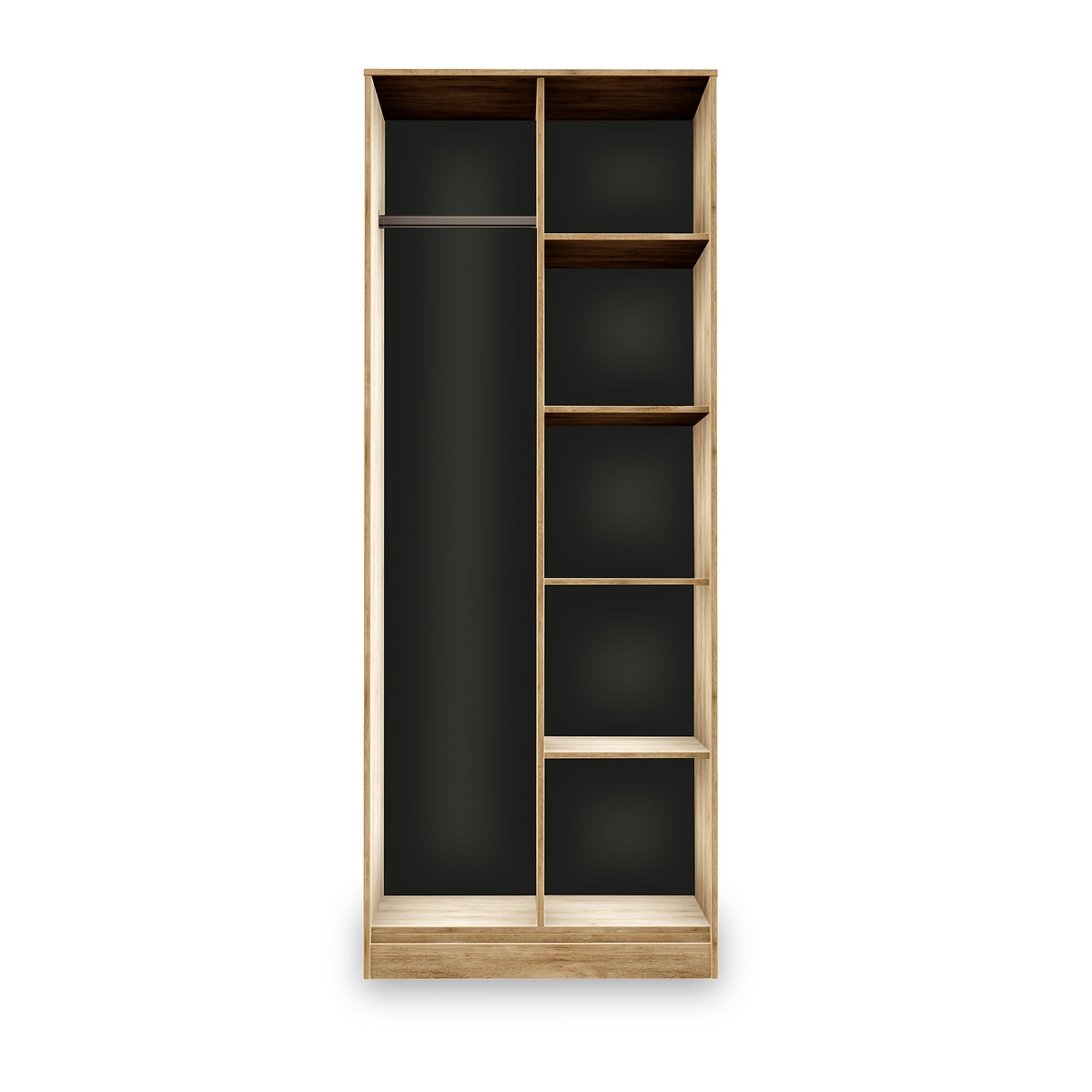 Asher Light Open Shelf Storage Unit from Roseland Furniture