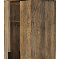 Moreno Rustic Oak 2 Door Double Wardrobe