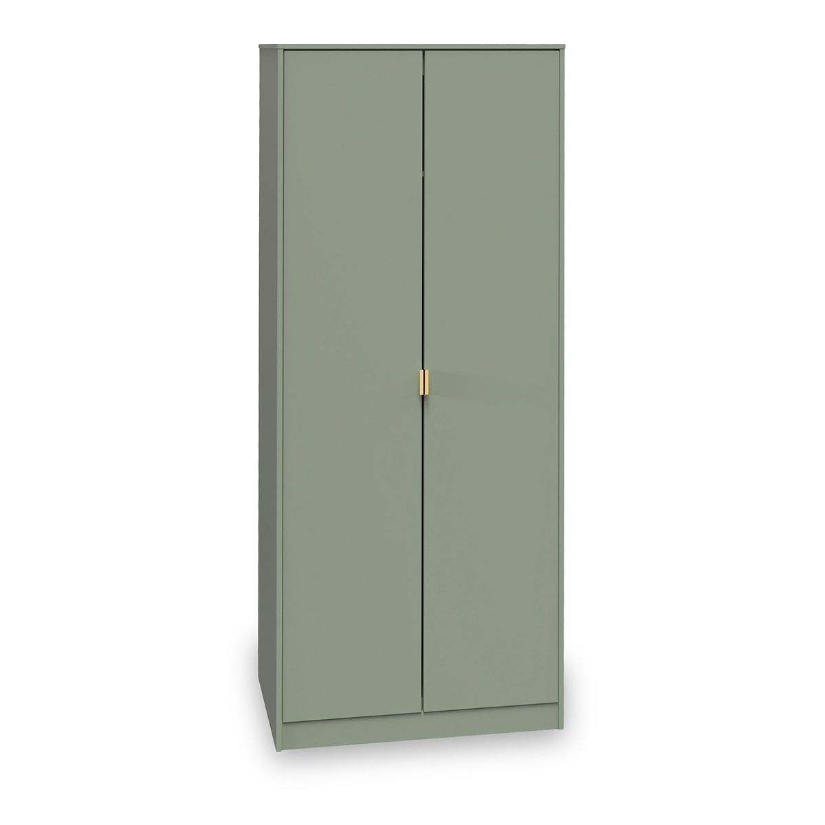 Moreno Olive Green 2 Door Double Wardrobe from Roseland furniture
