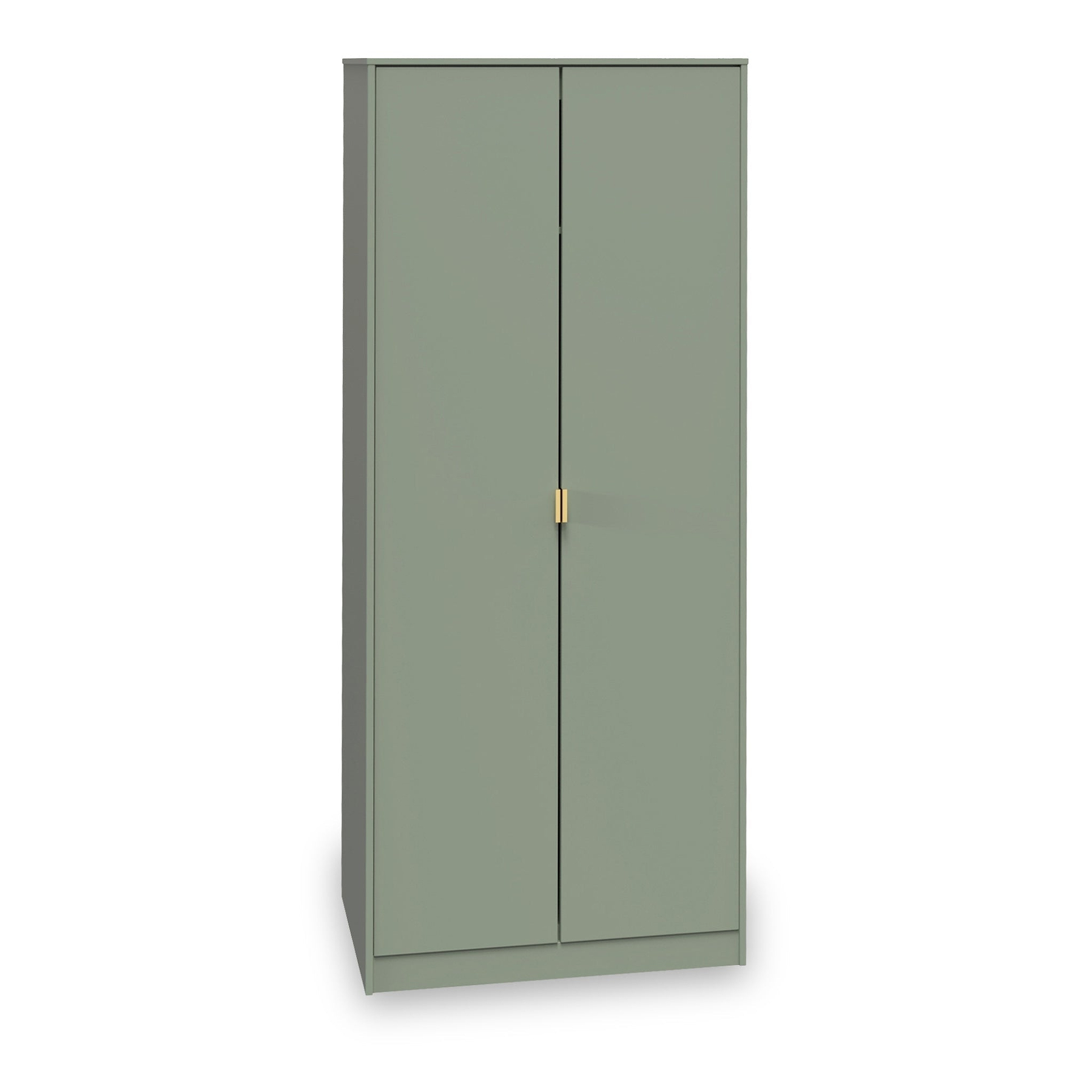 Moreno Olive Green 2 Door Double Wardrobe from Roseland furniture