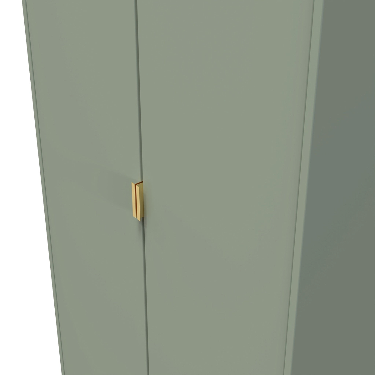 Moreno Olive Green 2 Door Double Wardrobe