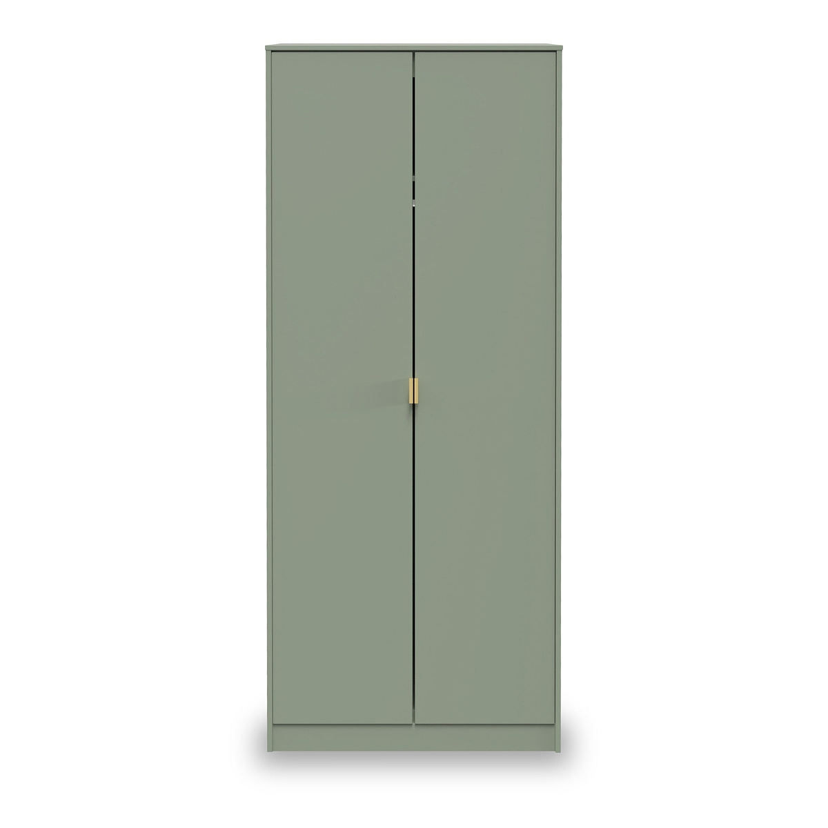 Moreno Olive Green 2 Door Double Wardrobe from Roseland furniture