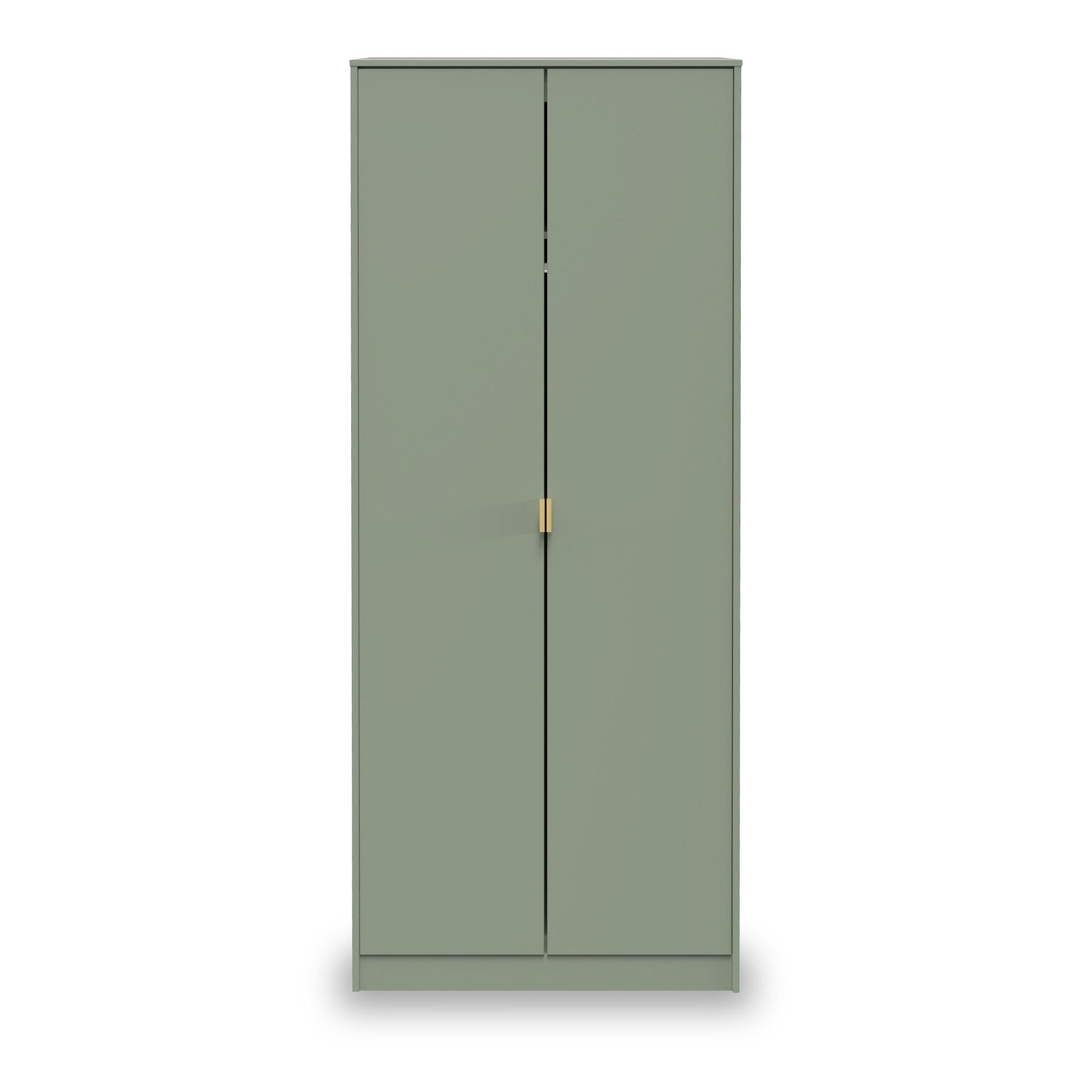 Moreno Olive Green 2 Door Double Wardrobe from Roseland furniture