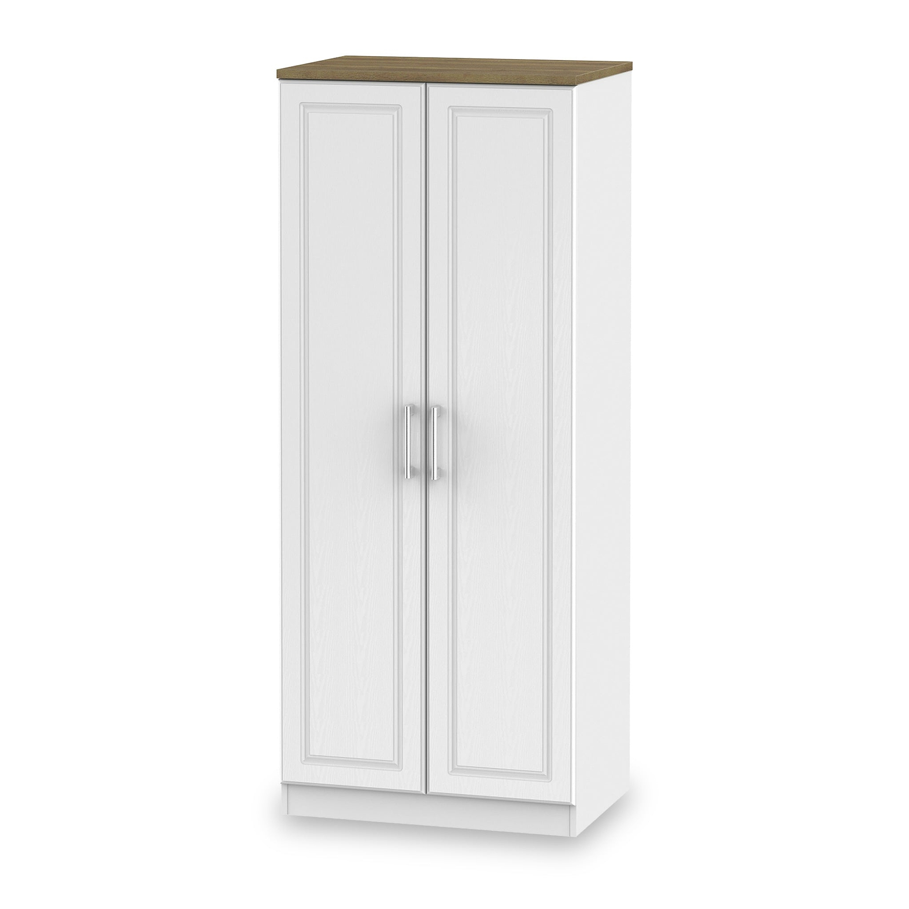Talland White 2 Door Wardrobe from Roseland
