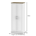 Talland White 3 Piece Bedroom Set from Roseland size