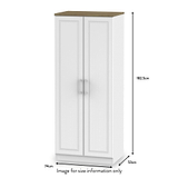 Talland White 3 Piece Bedroom Set from Roseland size