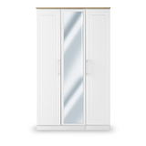 Talland White Triple Wardrobe from Roseland