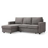 left hand 3 seater Soldier Chaise Corner Sofa from Roseland Furniture