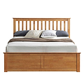 Trent Oak Wooden Ottoman Bed by Roseland Furniture