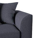 Tisha Navy 2 Seater Sofa