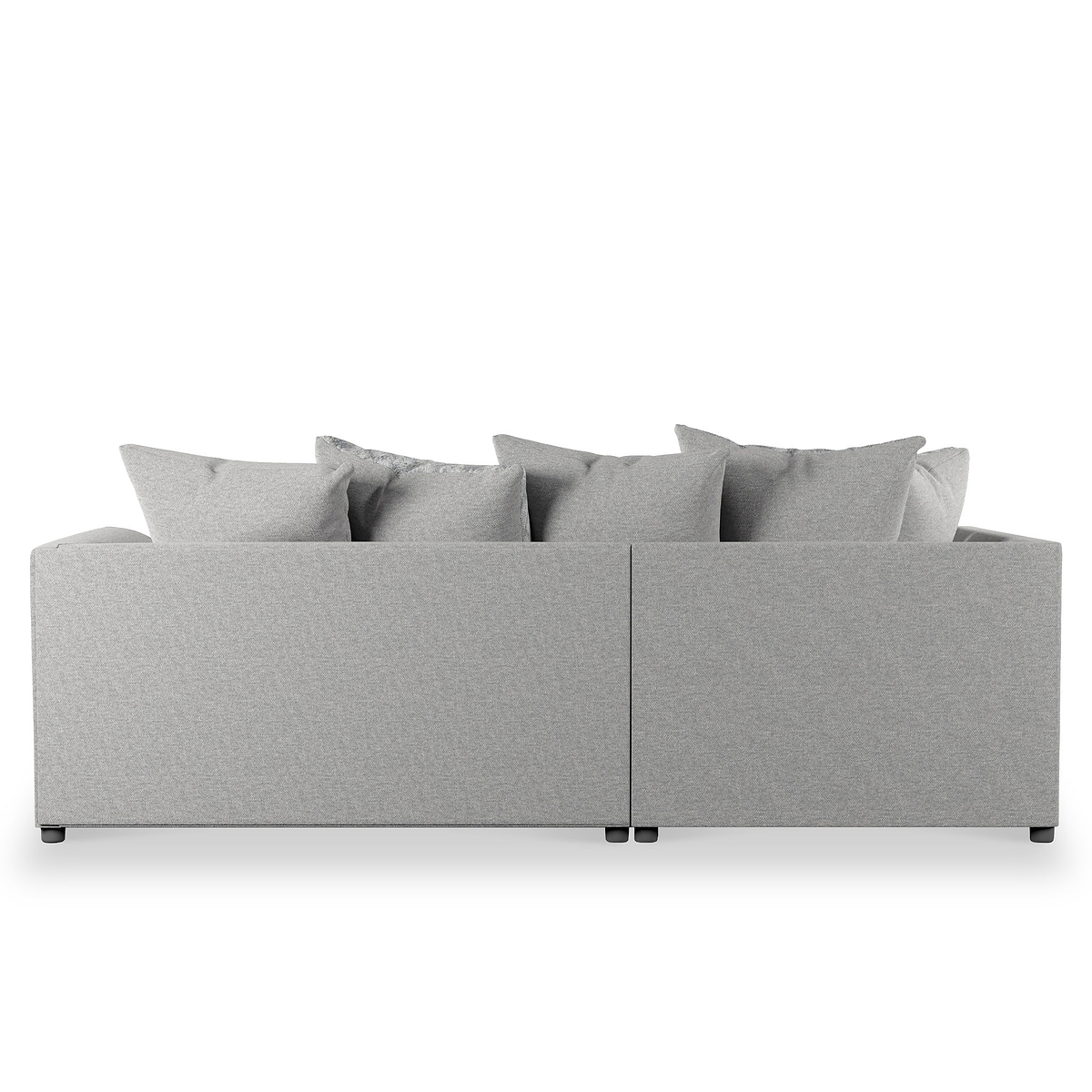 Tisha Grey Left Hand Corner Sofa