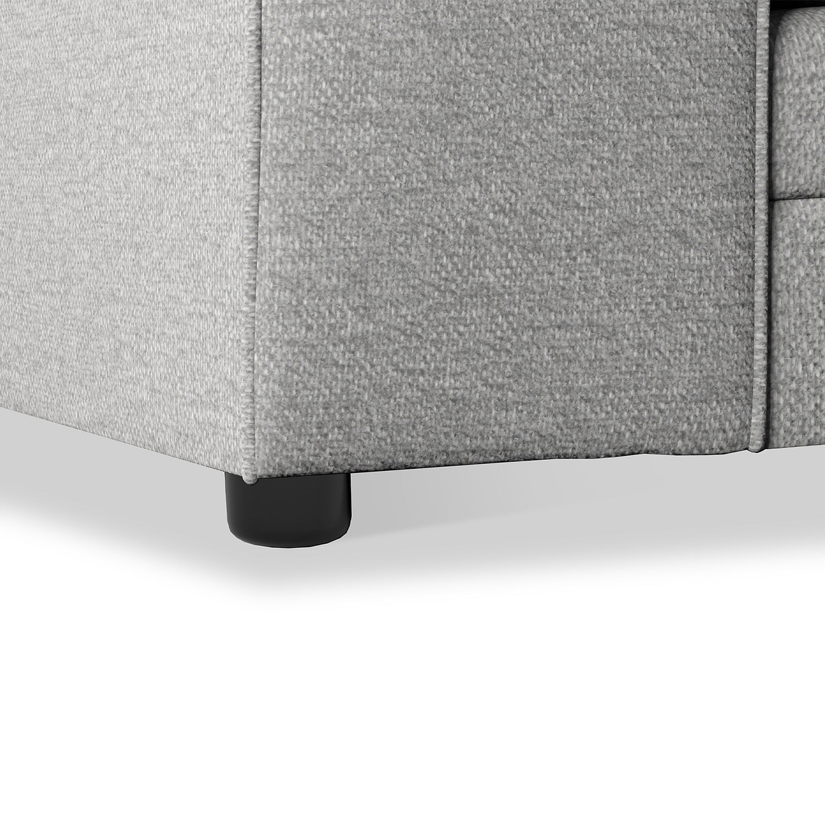 Tisha Grey Left Hand Corner Sofa