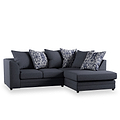 Tisha Navy Right Hand Corner Sofa
