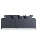Tisha Navy Left Hand Corner Sofa