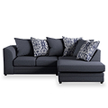 Tisha Navy Right Hand Corner Sofa