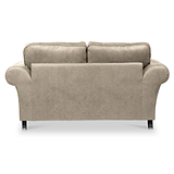 Edward Marble Faux Leather 2 Seater Sofa