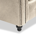 Edward Marble Faux Leather 2 Seater Sofa