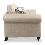 Edward Marble Faux Leather 3 Seater Sofa