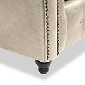Edward Marble Faux Leather Right Hand Corner Sofa from Roseland Furniture