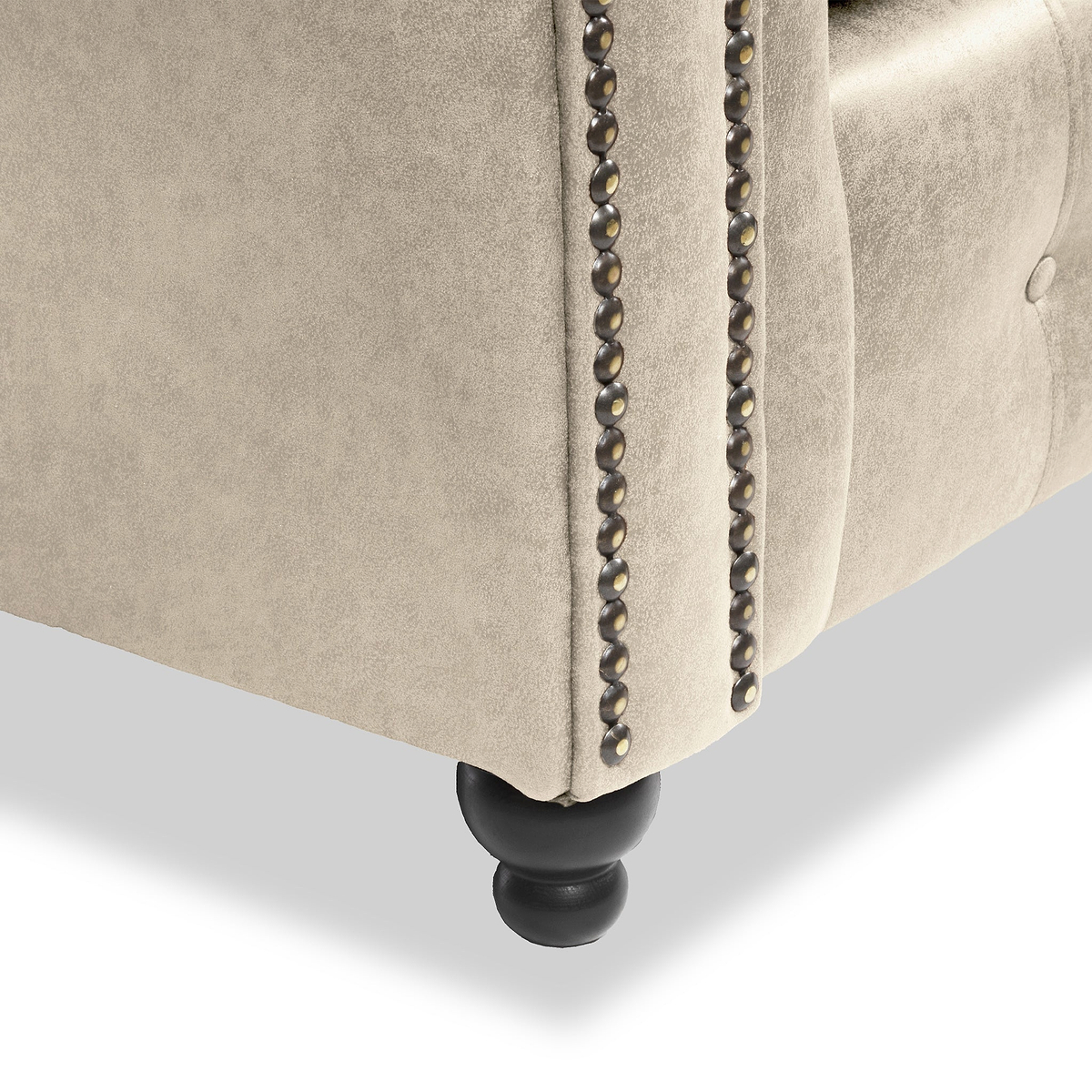 Edward Marble Faux Leather Right Hand Corner Sofa from Roseland Furniture