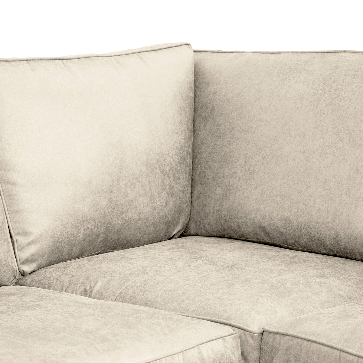 Edward Marble Faux Leather Right Hand Corner Sofa from Roseland Furniture