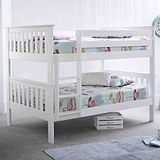 lifestyle image of the Quad 4 Sleeper Small Double Bunk Bed