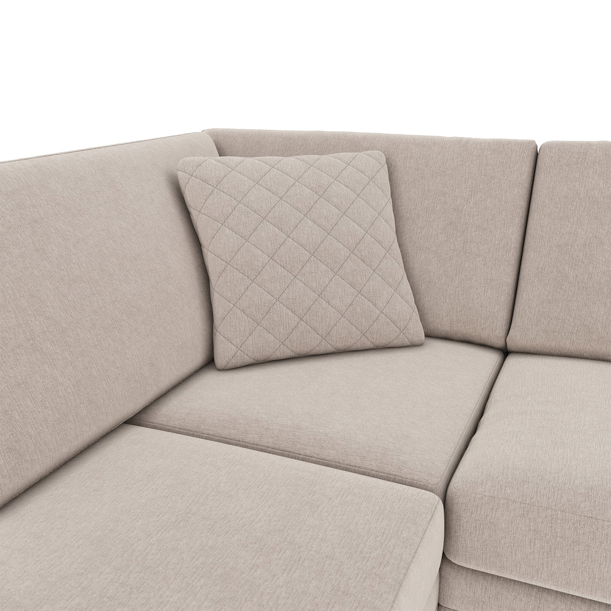 Seymour Stone Left Hand Corner Sofa