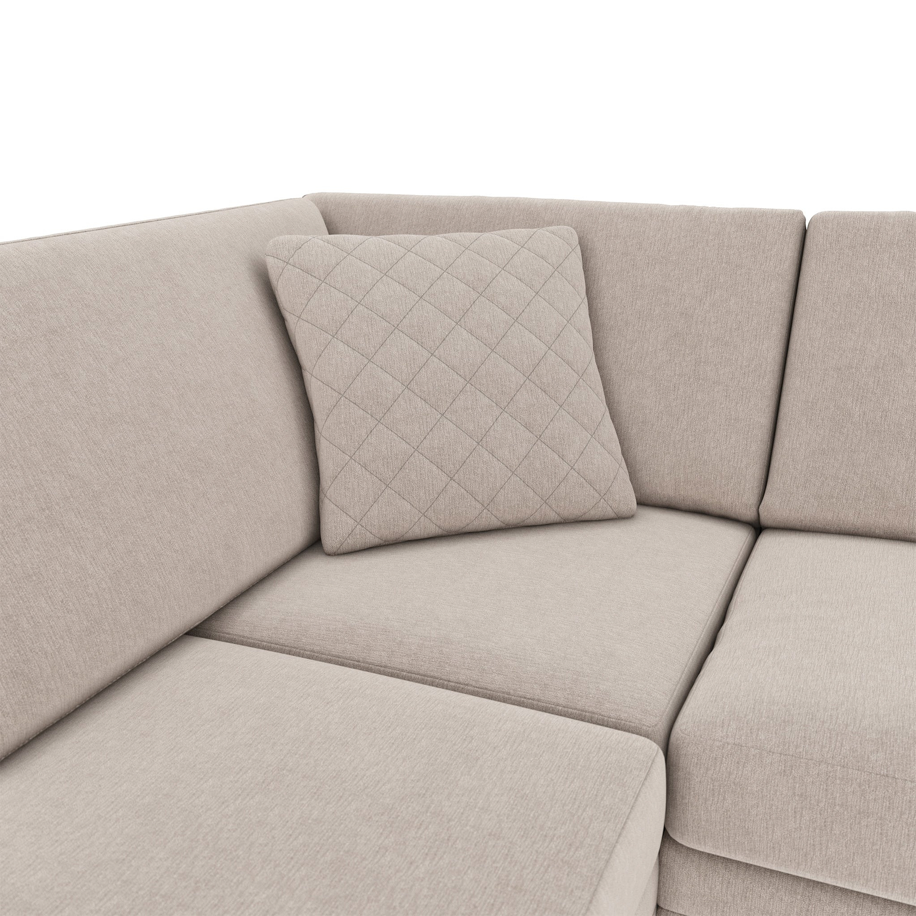 Seymour Stone Left Hand Corner Sofa