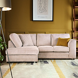 Seymour Stone Left Hand Corner Sofa for living room