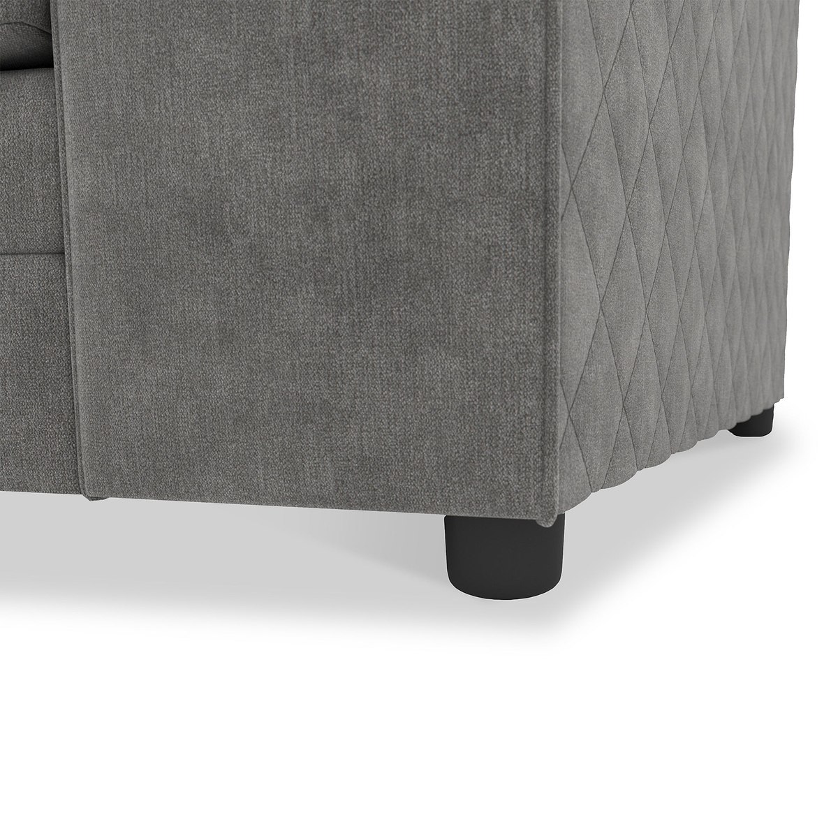 Seymour Charcoal Left Hand Corner Sofa