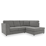Seymour Charcoal Right Hand Corner Sofa from Roseland Furniture