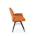 Quinn Swivel Velvet Dining Chair