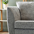 Tamsin Silver 3 Seater Sofa
