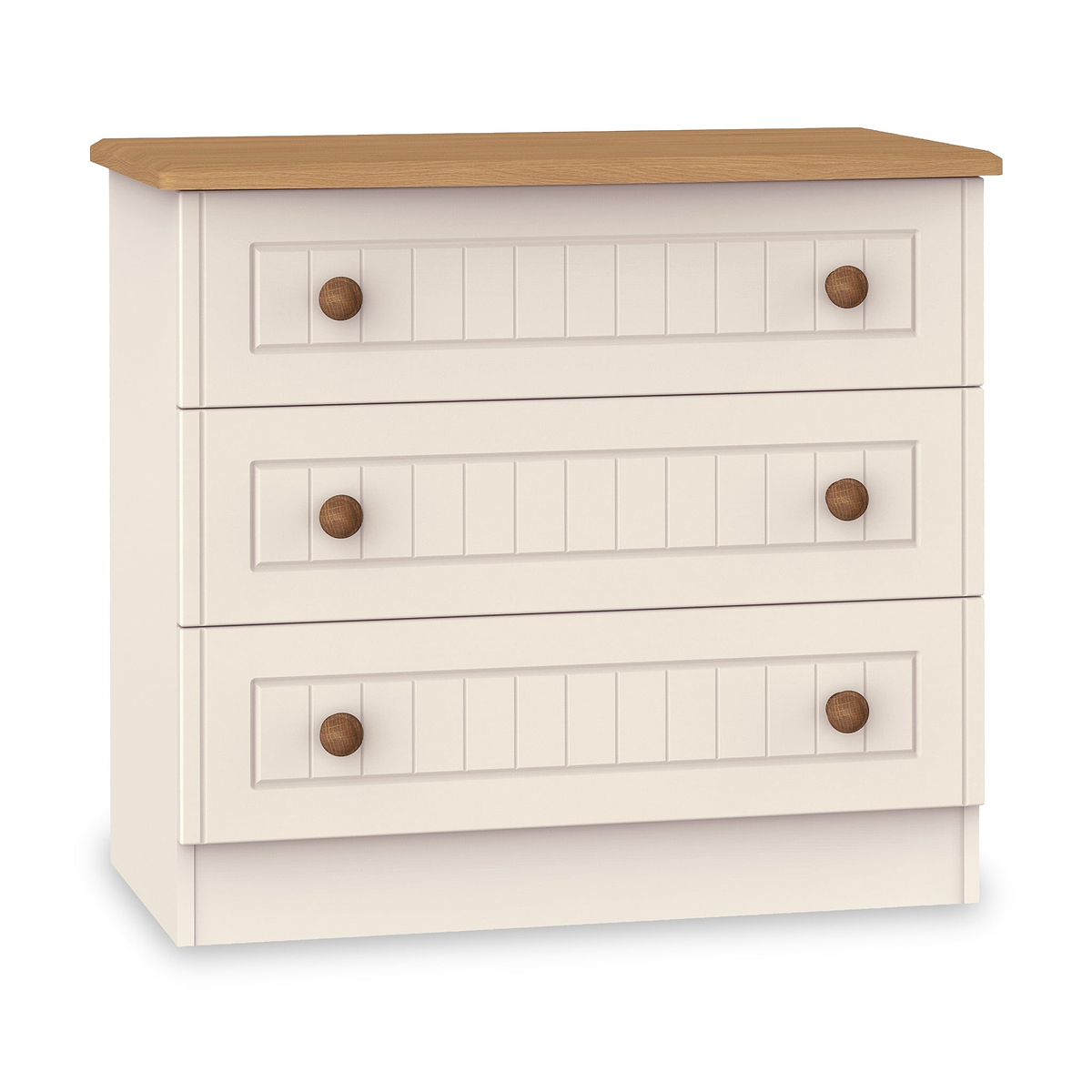 Brixham Cream 3 Drawer Chest from Roseland