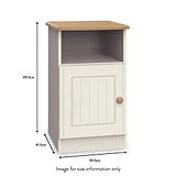 Brixham Cream 3 Piece Bedroom Set from Roseland
