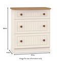 Brixham Cream 4 Piece Bedroom Set from Roseland