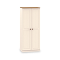 Brixham Cream 2 Door Wardrobe from Roseland