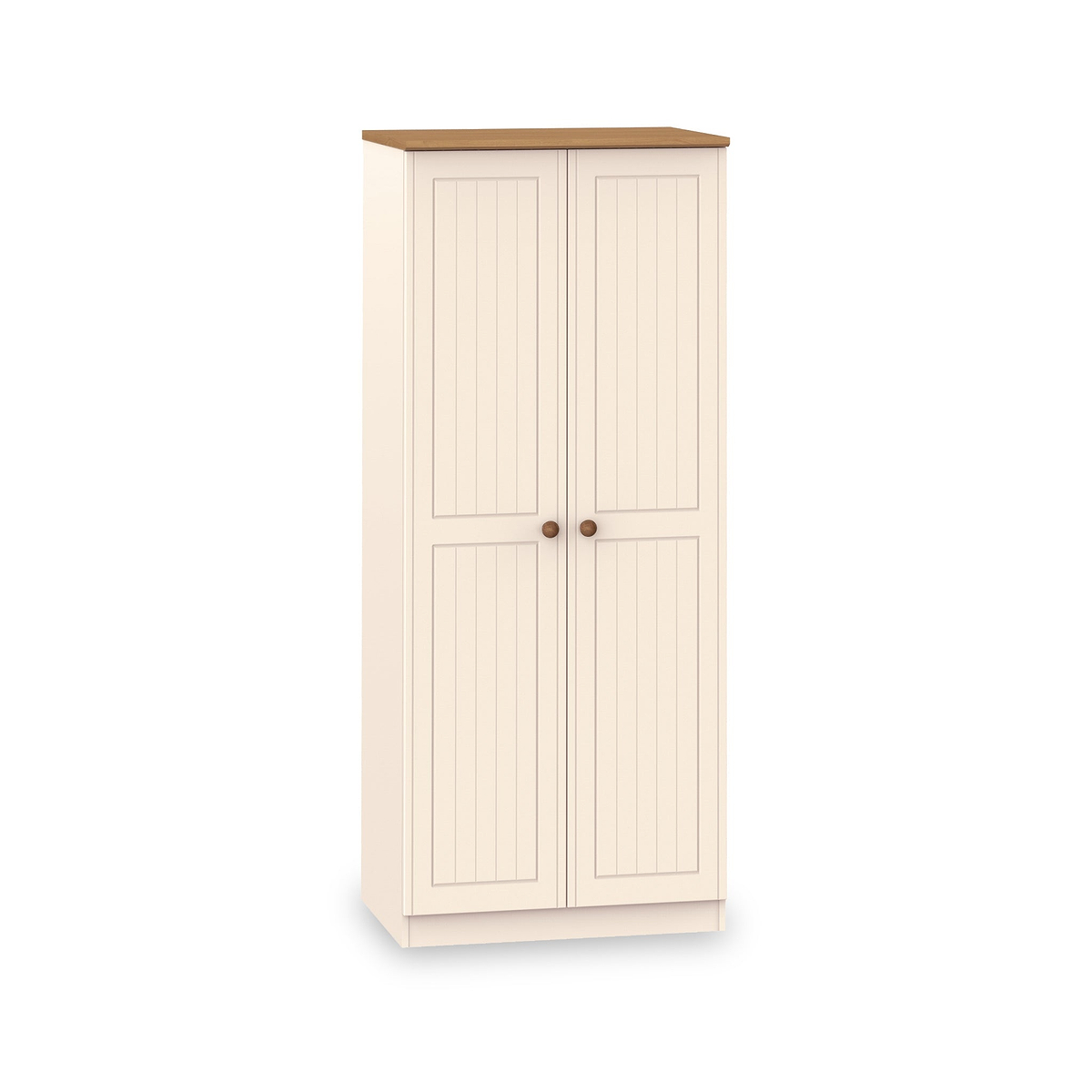 Brixham Cream 2 Door Wardrobe from Roseland