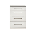 Bellamy White 4 Drawer Deep Storage Chest for Bedroom from Roseland 
