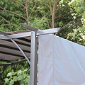 San Remo Grey Sliding Pergola Gazebo Shelter