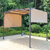 San Remo Brown Sliding Pergola Gazebo Shelter